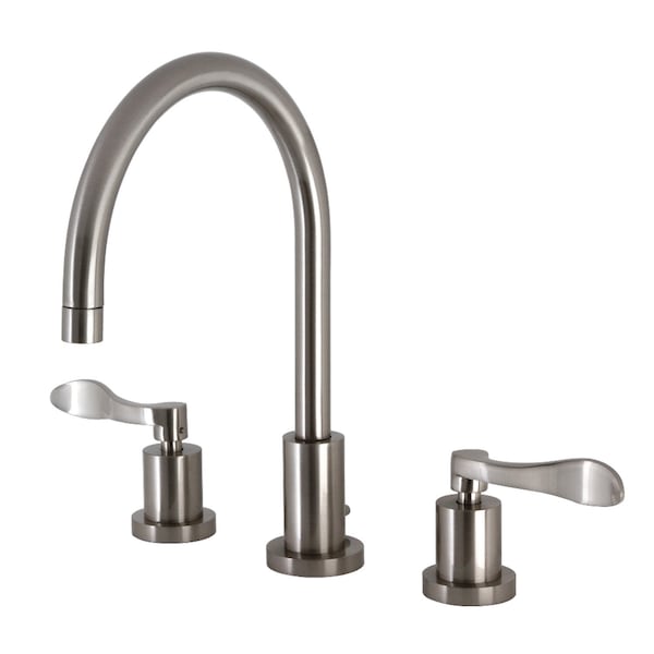 KS8928DFL 8" Widespread Bathroom Faucet, Brushed Nickel